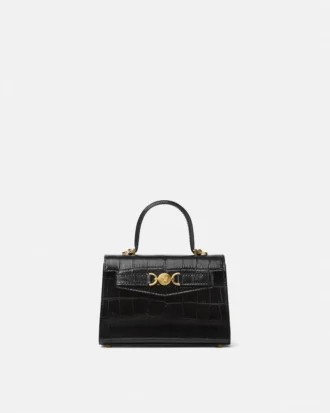 Medusa 95 Small Croc-Effect Top-Handle Medusa 95 Small Croc-Effect Top-Handle
