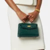 Medusa 95 Small Croc-Effect Top-Handle Medusa 95 Small Croc-Effect Top-Handle