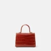 Medusa 95 Small Croc-Effect Top-Handle