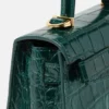 Medusa 95 Small Croc-Effect Top-Handle Medusa 95 Small Croc-Effect Top-Handle