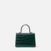 Medusa 95 Small Croc-Effect Top-Handle Medusa 95 Small Croc-Effect Top-Handle