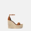Medusa 95 Suede Wedge Sandals 120 mm