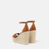 Medusa 95 Suede Wedge Sandals 120 mm