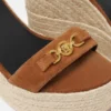 Medusa 95 Suede Wedge Sandals 120 mm