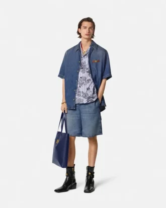 Medusa Biggie Denim Shorts Medusa Biggie Denim Shorts