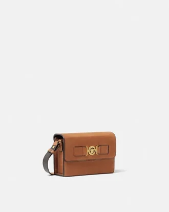 Medusa Biggie Nabuck Messenger Bag