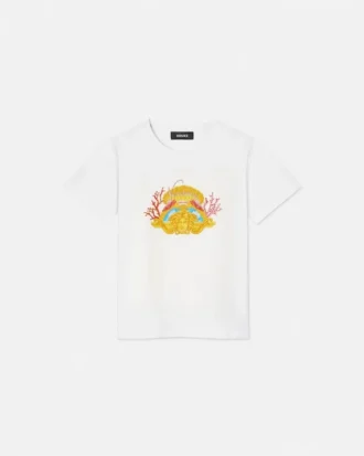 Medusa Coral Kids T-shirt med nitar