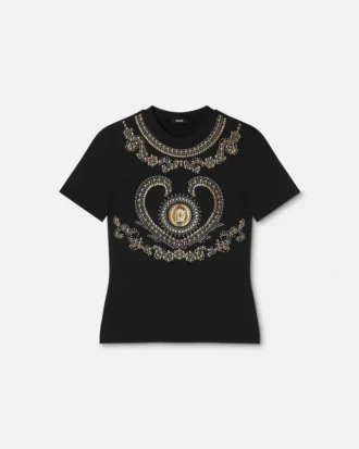 Medusa figursydd T-shirt