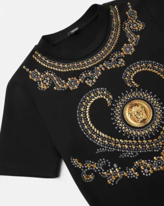 Medusa figursydd T-shirt