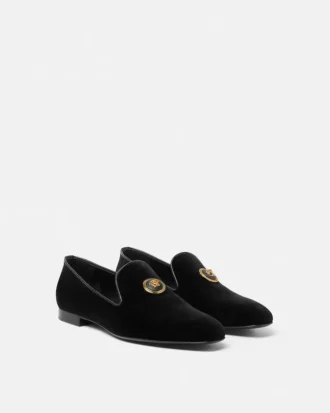 Medusa Velvet Slippers