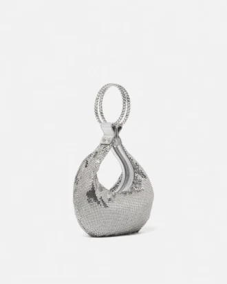 Mini-väska i metallnät Mini-väska i metallnät