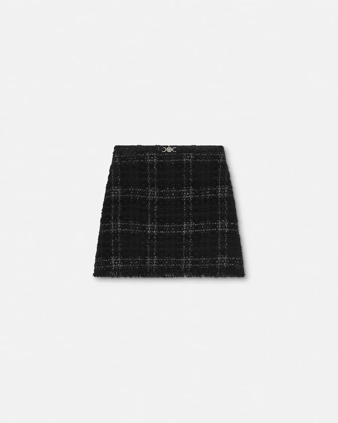 Minikjol i tweedbomull Minikjol i tweedbomull