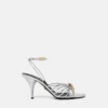 Opera Bow Metallic Sandals 85 mm Opera Bow Metallic Sandals 85 mm