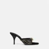 Opera Bow Mules med nitar 85 mm Opera Bow Mules med nitar 85 mm