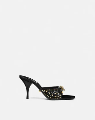 Opera Bow Mules med nitar 85 mm Opera Bow Mules med nitar 85 mm