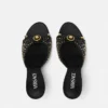 Opera Bow Mules med nitar 85 mm Opera Bow Mules med nitar 85 mm