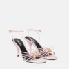 Opera Bow Nappa Sandals 85 mm Opera Bow Nappa Sandals 85 mm