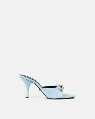 Opera Bow Patent Mules 85 mm