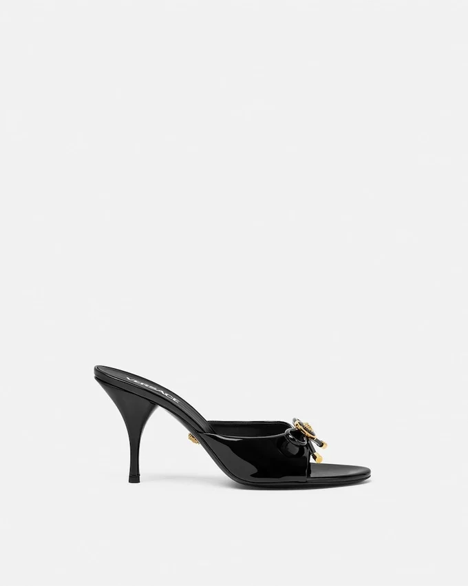 Opera Bow Patent Mules 85 mm Opera Bow Patent Mules 85 mm