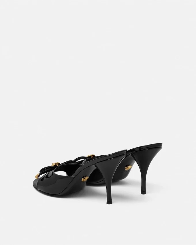 Opera Bow Patent Mules 85 mm Opera Bow Patent Mules 85 mm