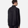 Overskjorta i leopardmönstrad jacquard