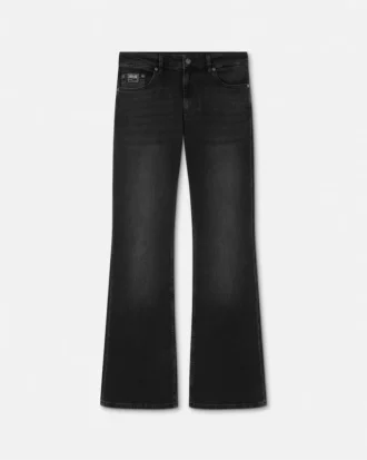 Piece Number Slim-Fit Jeans