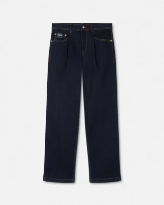 Piece Number Slim-Fit Jeans