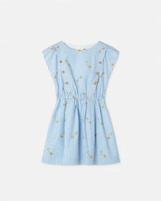 Pinstripe Pin Kids Dress