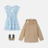 Pinstripe Pin Kids Dress