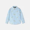 Pinstripe Pin Kids-skjorta Pinstripe Pin Kids-skjorta