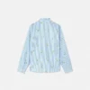 Pinstripe Pin Kids-skjorta