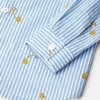 Pinstripe Pin Kids-skjorta
