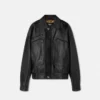 Plongé läderblousonjacka