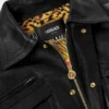 Plongé läderblousonjacka