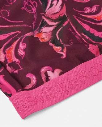 Porcelain Barocco Crop Top Porcelain Barocco Crop Top
