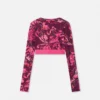 Porcelain Barocco Crop Top Porcelain Barocco Crop Top