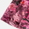 Porcelain Barocco Velvet Mini Dress