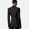 Python-jacquardblazer i ullblandning Python-jacquardblazer i ullblandning