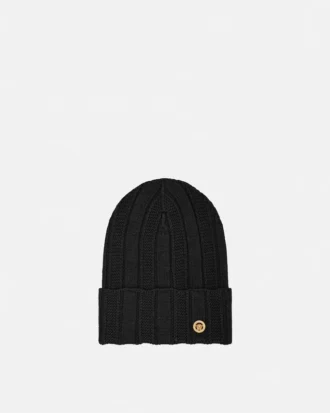 Ribbad mössa i ull