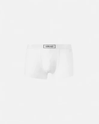 Ribbade boxershorts i bomull