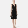 Safety Pin Cady Midi Dress Safety Pin Cady Midi Dress