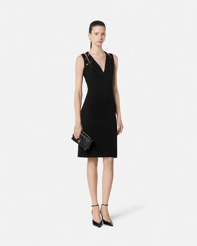 Safety Pin Cady Midi Dress Safety Pin Cady Midi Dress