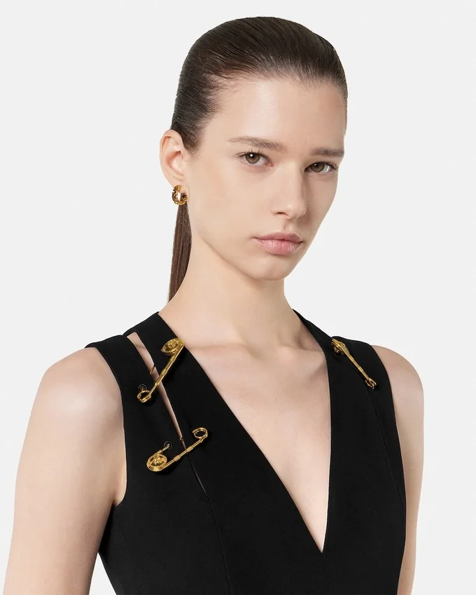 Safety Pin Cady Midi Dress Safety Pin Cady Midi Dress