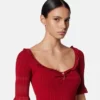 Safety Pin Knit Top Safety Pin Knit Top