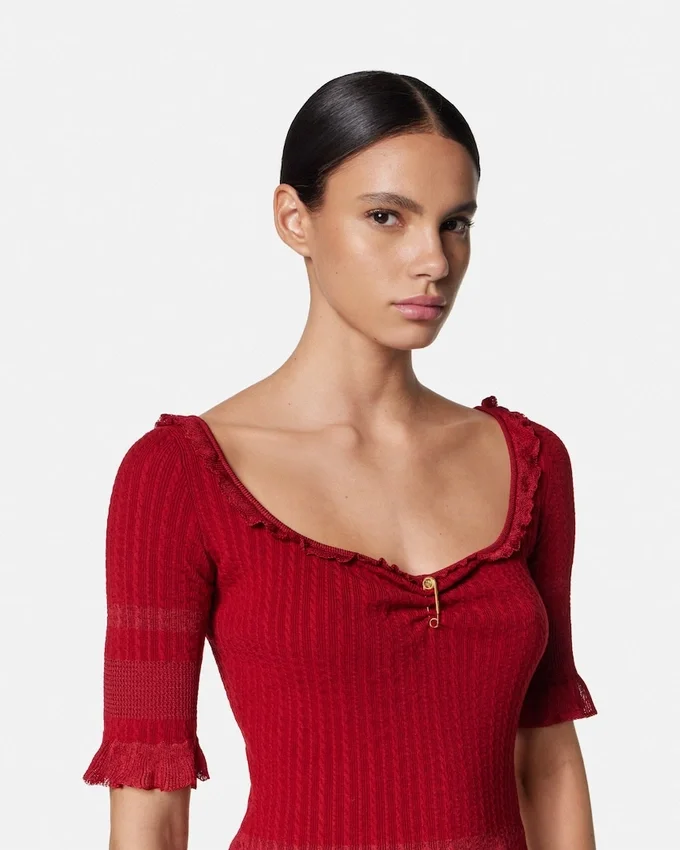 Safety Pin Knit Top Safety Pin Knit Top