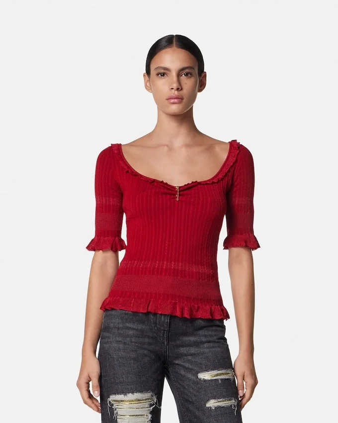 Safety Pin Knit Top Safety Pin Knit Top