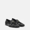 Satin-tofflor med Medusa-dekor Satin-tofflor med Medusa-dekor