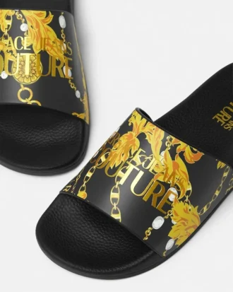 Shelly Chain Couture Sliders