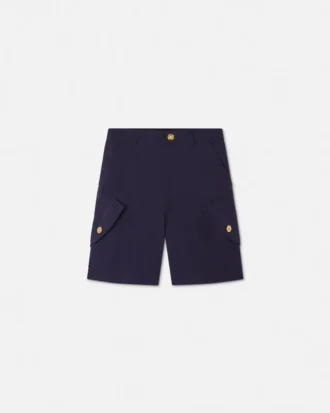 Shorts i bomullspoplin för barn