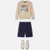 Shorts i bomullspoplin för barn Shorts i bomullspoplin för barn